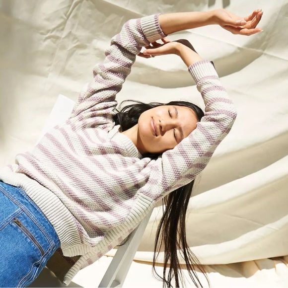 *SOLD* Madewell Striped Pickford Pullover Sweater Size: Medium - Picture 3 of 9